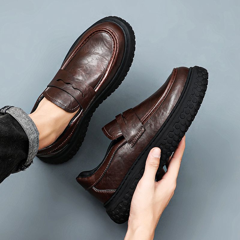 Men'S Shoes Loafers Casual - 2026 Neue Herren-Slipper aus weichem Leder