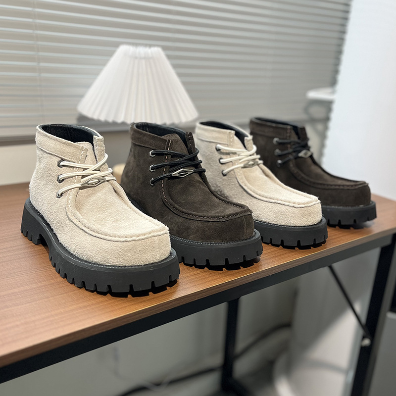 Men'S Shoes Quality Brands - Western-Stiefel für Herren, Plattform-Knöchelstiefel, Designer-Schuhe, Hochwertige