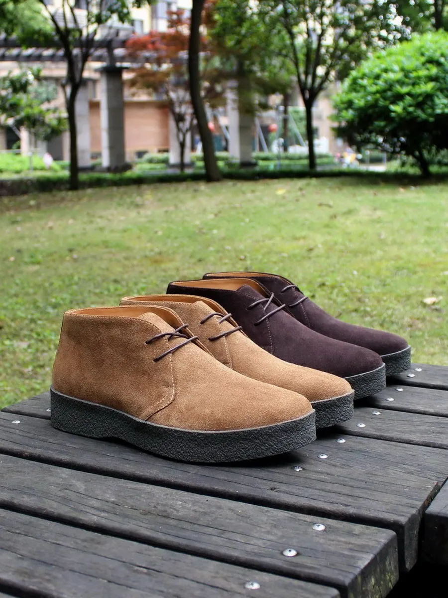 Men Shoes Under 100 - Careaymade-British Vintage 100% Echtleder Freizeitschuhe Schnürschuhe