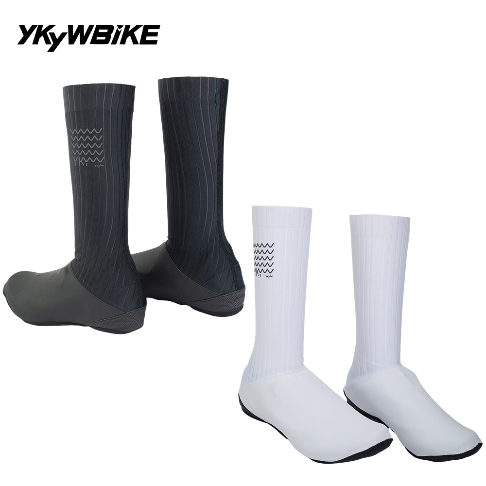 Men Shoes White Colour - YKYW Männer winddichte wasserdichte Fahrradschuhe Abdeckung