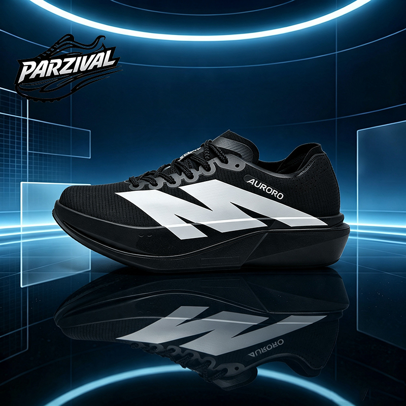 Men Shoes Trainers - Herren Carbon-Platte Laufschuhe Atmungsaktive Damen Athletische