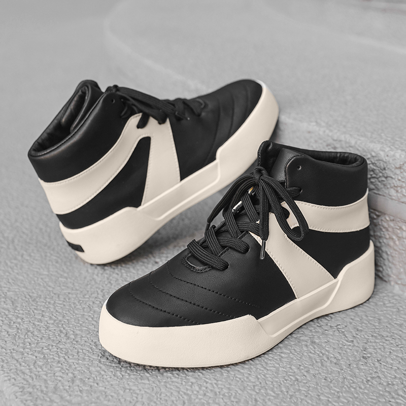 Men Shoes White Colour - Mode Licht Anti Slip High Top
