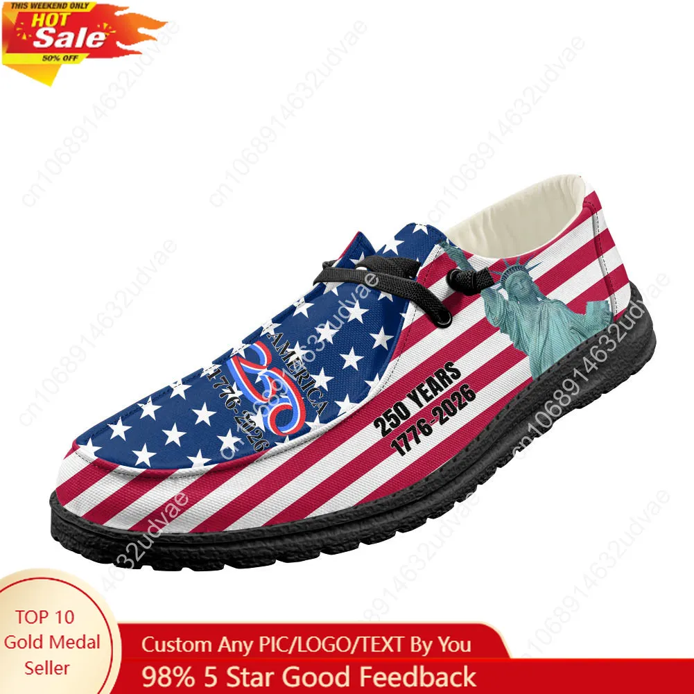 Men'S Shoes Loafers Casual - America 250th Anniversary 1776-2026 Loafers Herren