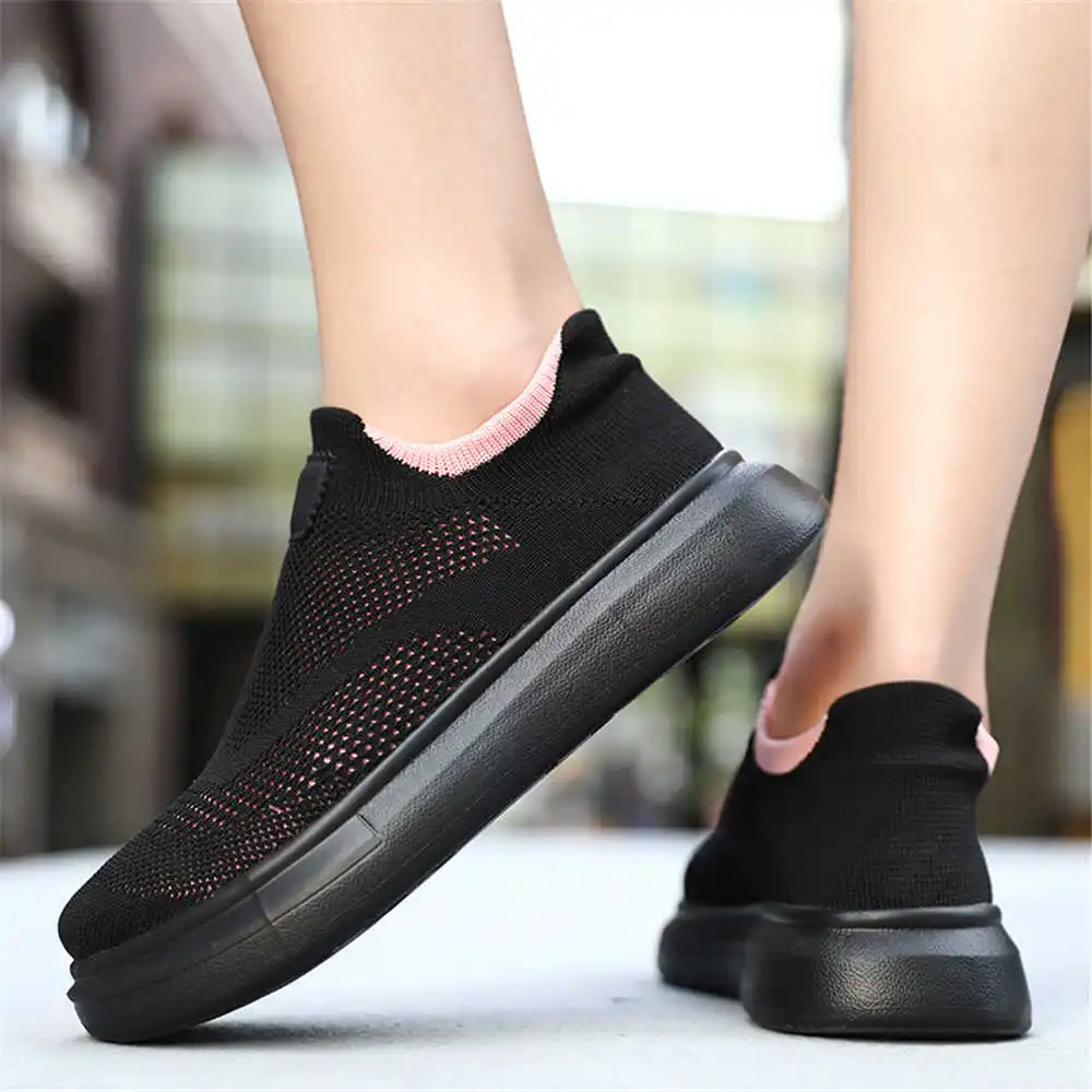 Men'S Shoes Different Types - Plattform Strümpfe braune Schuhe für Frau