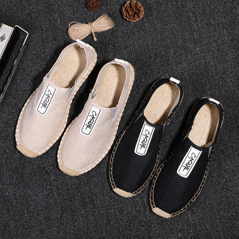 Men'S Shoes Loafers Casual - Leinen Herren Freizeitschuhe Loafer Herren Flache