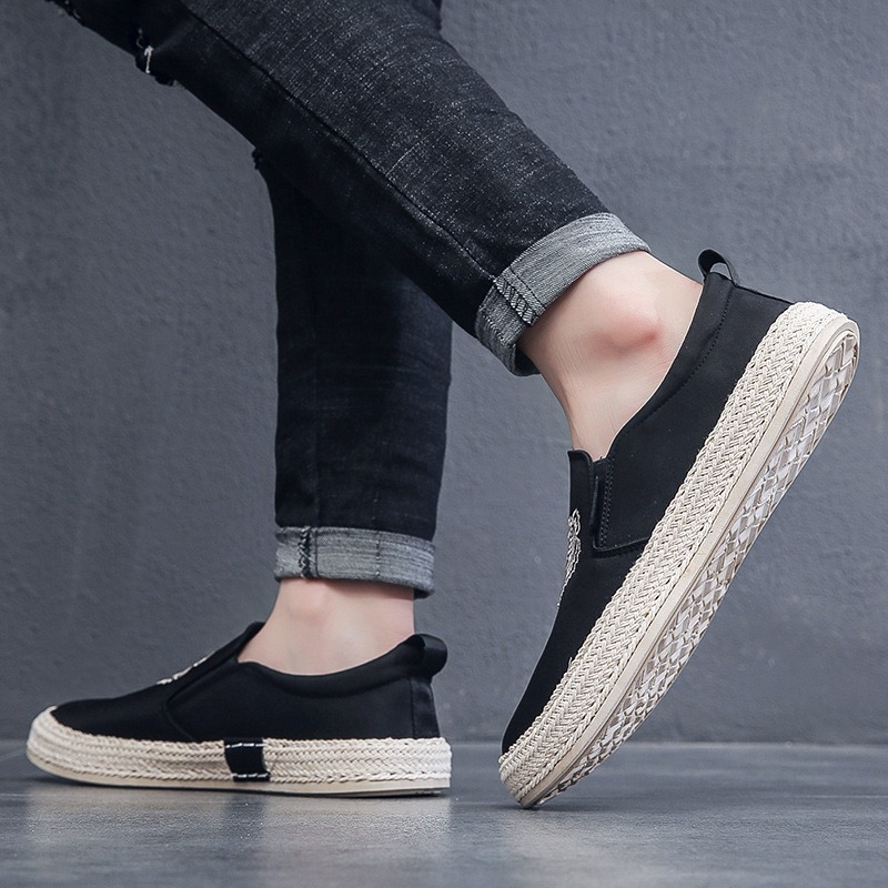 Schwarze atmungsaktive Schuhe  – Men'S Shoes Loafers Casual Bewertung und Preis