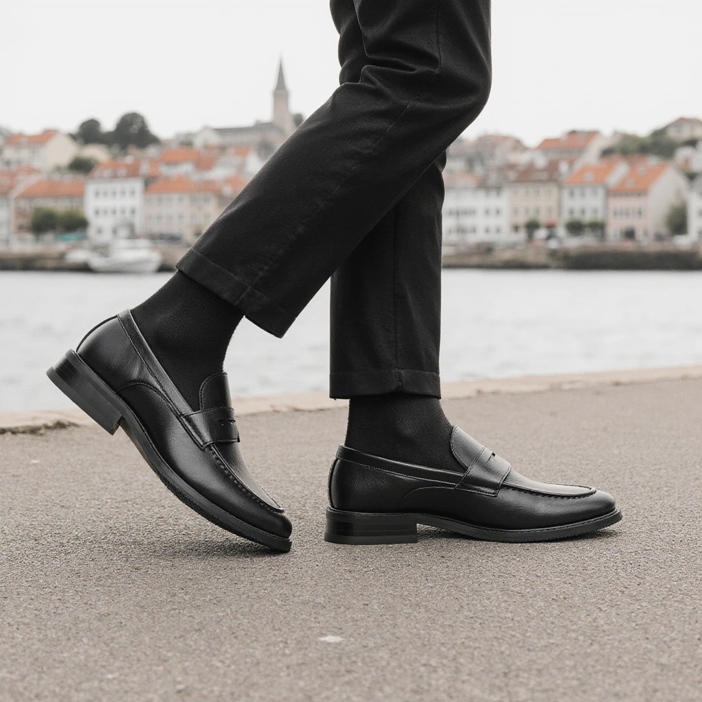 Herren Schwarze Penny Loafer K – Men'S Shoes Hey Dude Bewertung und Preis