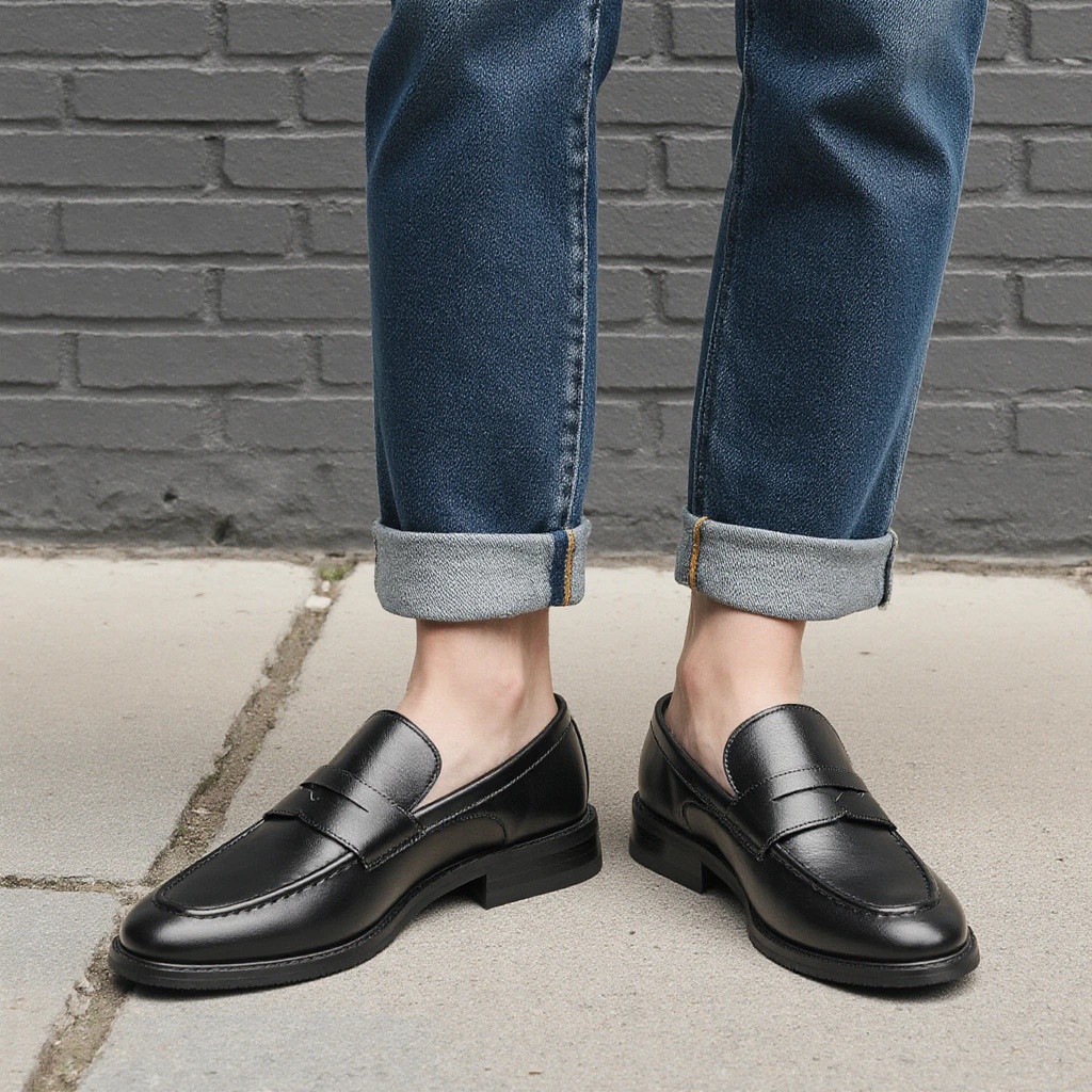 Herren Schwarze Penny Loafer K – Men'S Shoes Hey Dude Bewertung und Preis