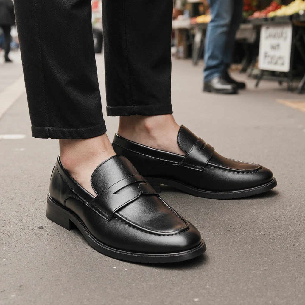 Herren Schwarze Penny Loafer K – Men'S Shoes Hey Dude Bewertung und Preis