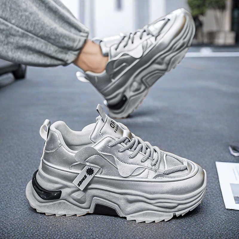 Schwarze Plateau-Tennisschuhe  – Men Shoes Offer Bewertung und Preis