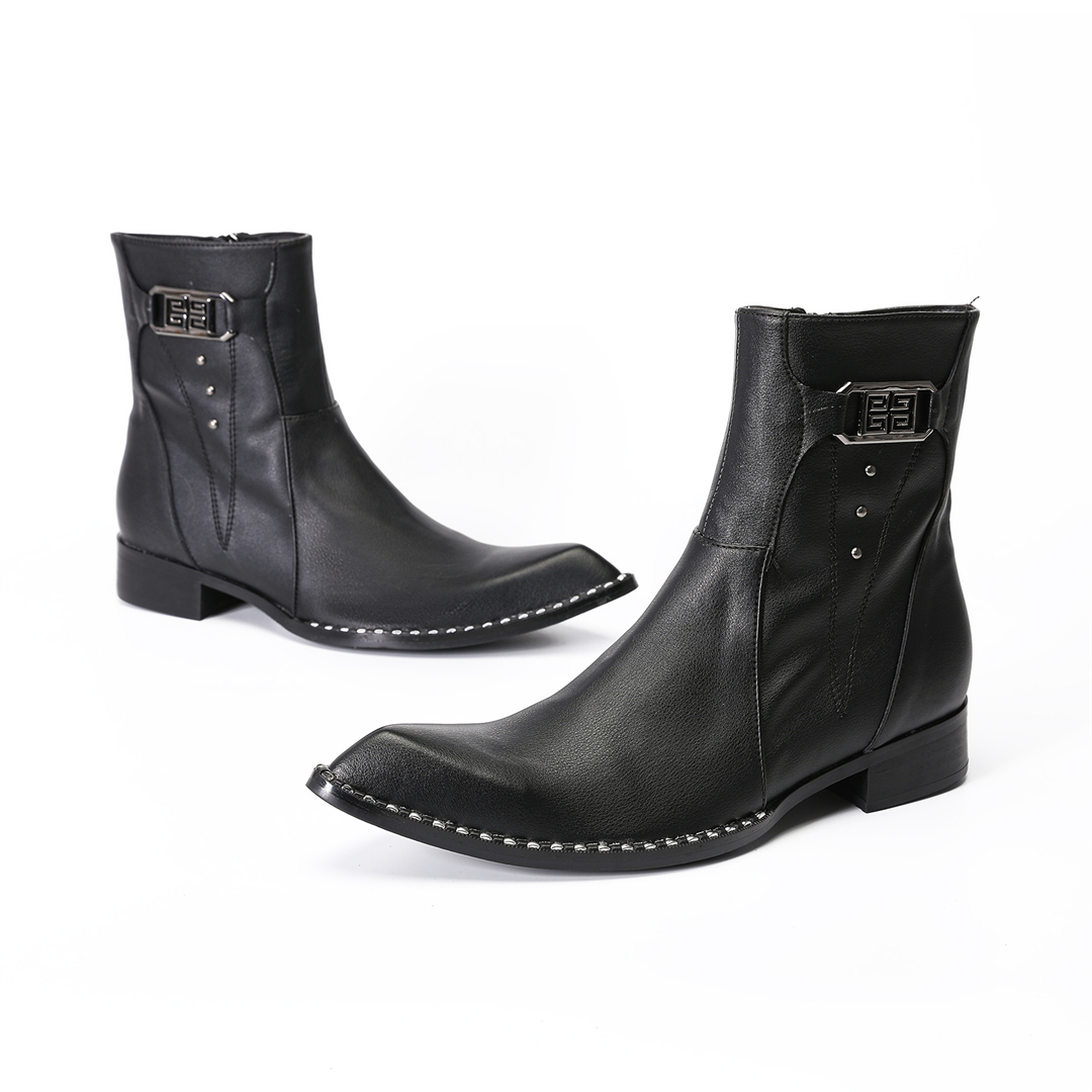 Modische schwarze Herren-Stief – Men Shoes Formal Bewertung und Preis