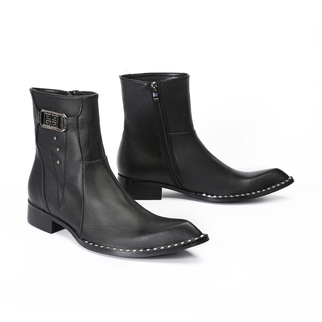 Modische schwarze Herren-Stief – Men Shoes Formal Bewertung und Preis