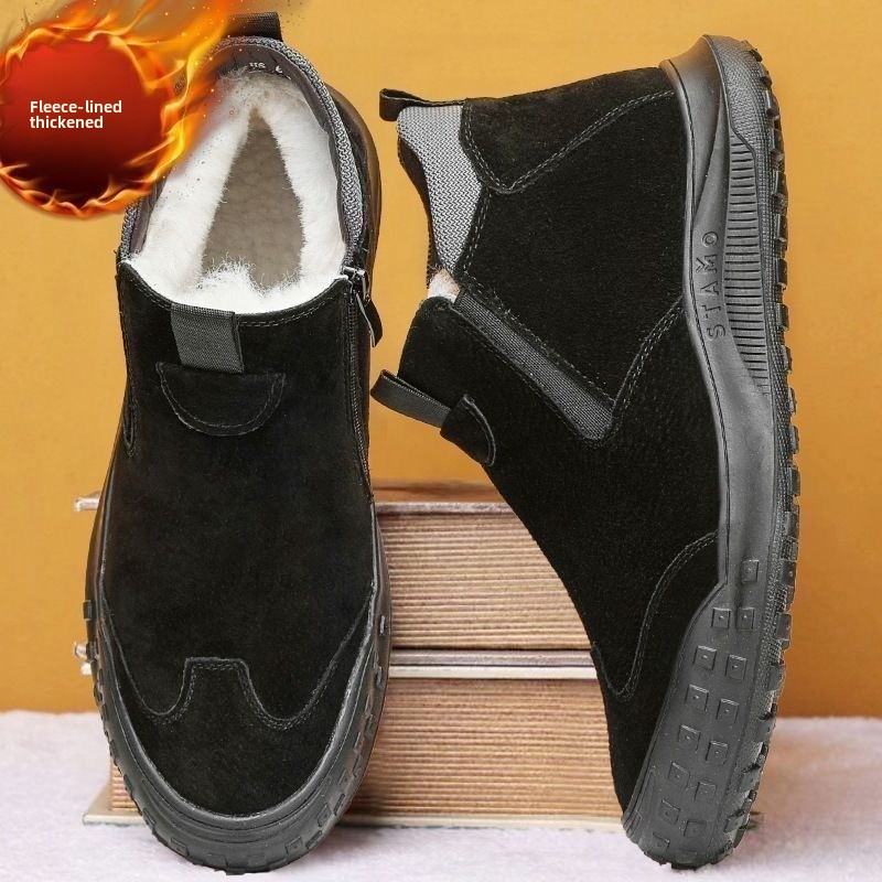 Winter-Herrenschuhe, Plüsch, w – Men'S Shoes Loafers Casual Bewertung und Preis