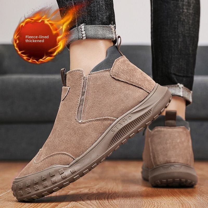Winter-Herrenschuhe, Plüsch, w – Men'S Shoes Loafers Casual Bewertung und Preis