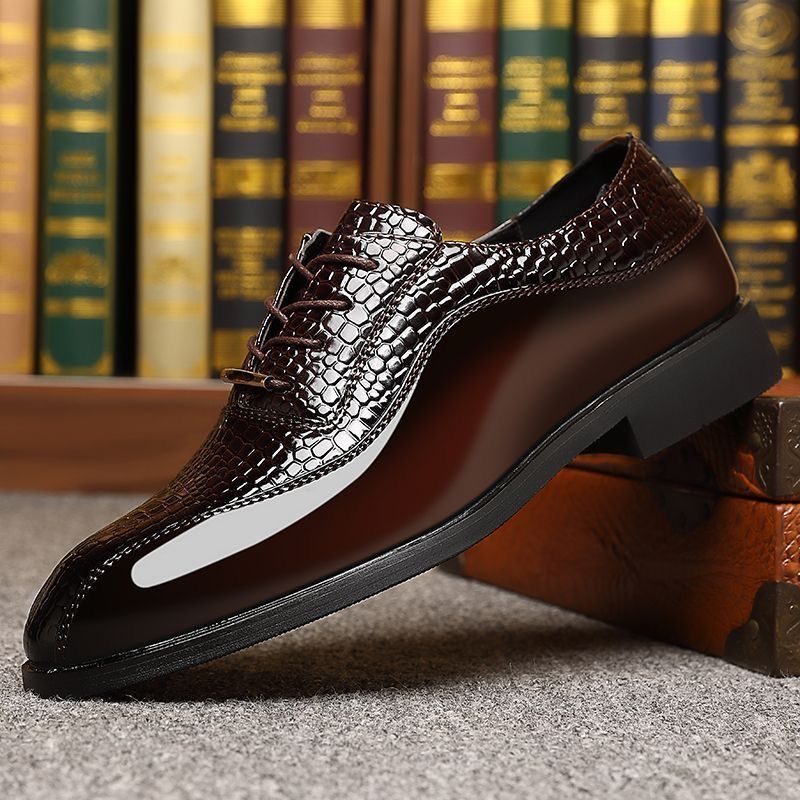 Herren Glänzende Lackleder Bri – Men Shoes Formal Bewertung und Preis