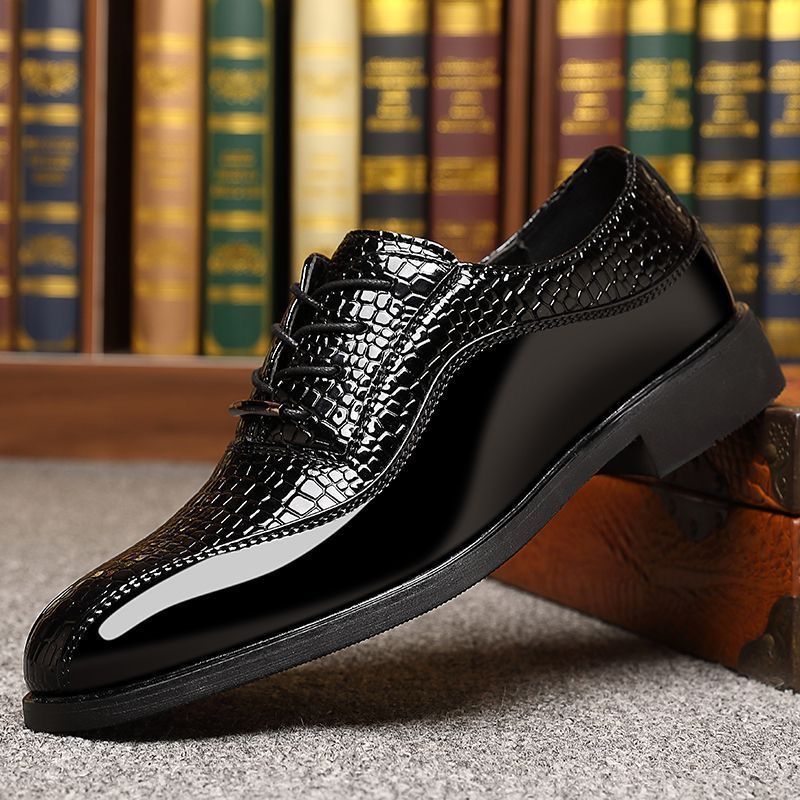 Herren Glänzende Lackleder Bri – Men Shoes Formal Bewertung und Preis