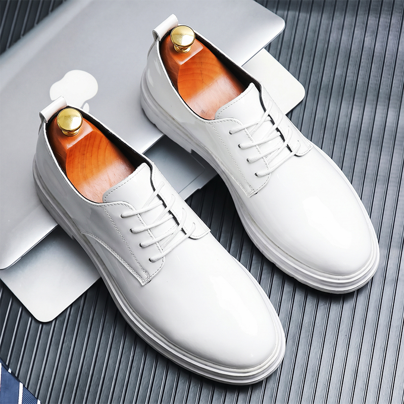 2026 Marken-Komfort-Schnürschu – Men Shoes White Colour Bewertung und Preis