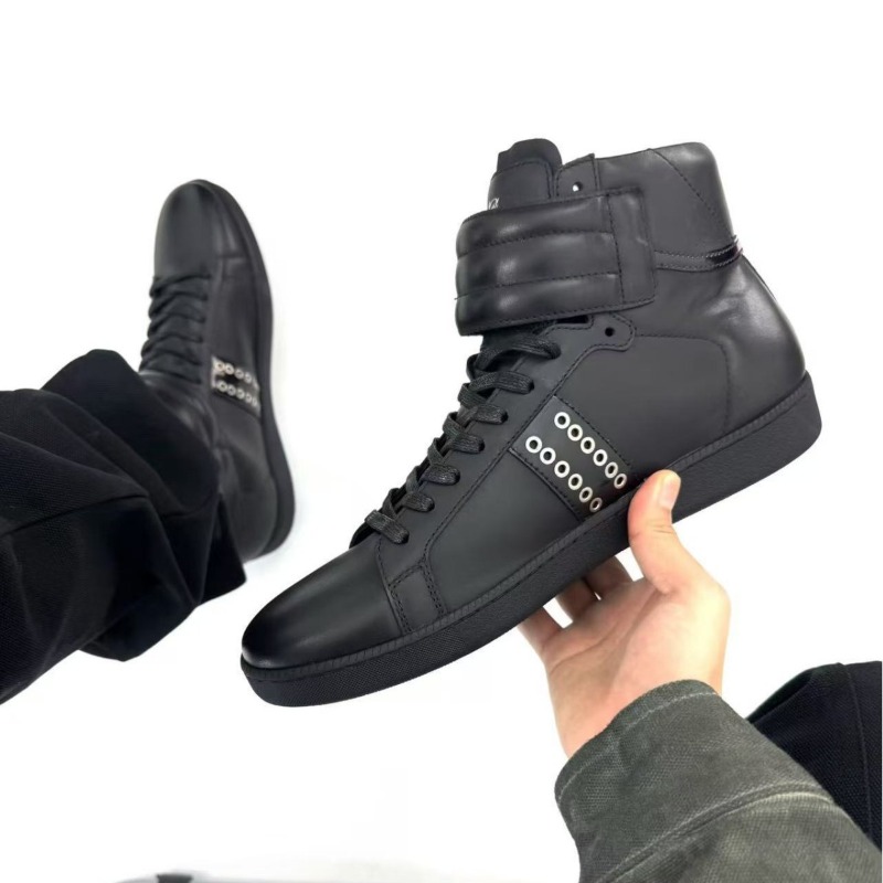 Herren Echtleder High-Top Snea – Men Shoes White Colour Bewertung und Preis