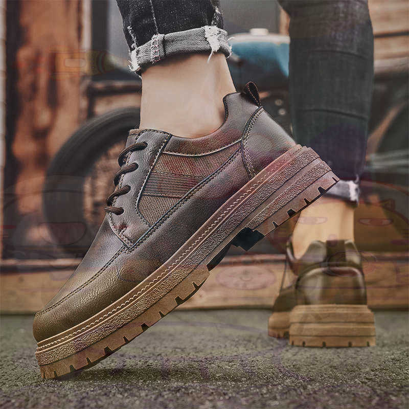 Dunkles Naturleder, modische T – Men Shoes Uk Bewertung und Preis