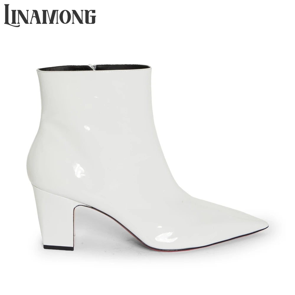 5cm Blockabsatz-Stiefeletten f – Men Shoes White Colour Bewertung und Preis