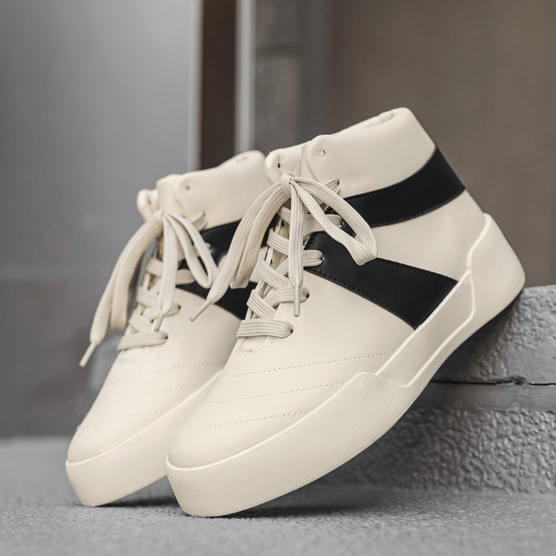 Mode Licht Anti Slip High Top  – Men Shoes White Colour Bewertung und Preis