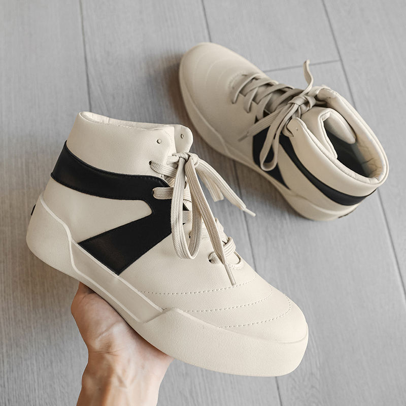 Mode Licht Anti Slip High Top  – Men Shoes White Colour Bewertung und Preis