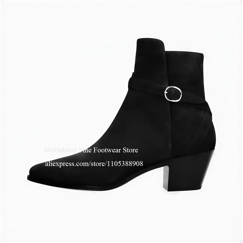 Luxuriöse schwarze Wildleder-C – Men Shoes Formal Bewertung und Preis