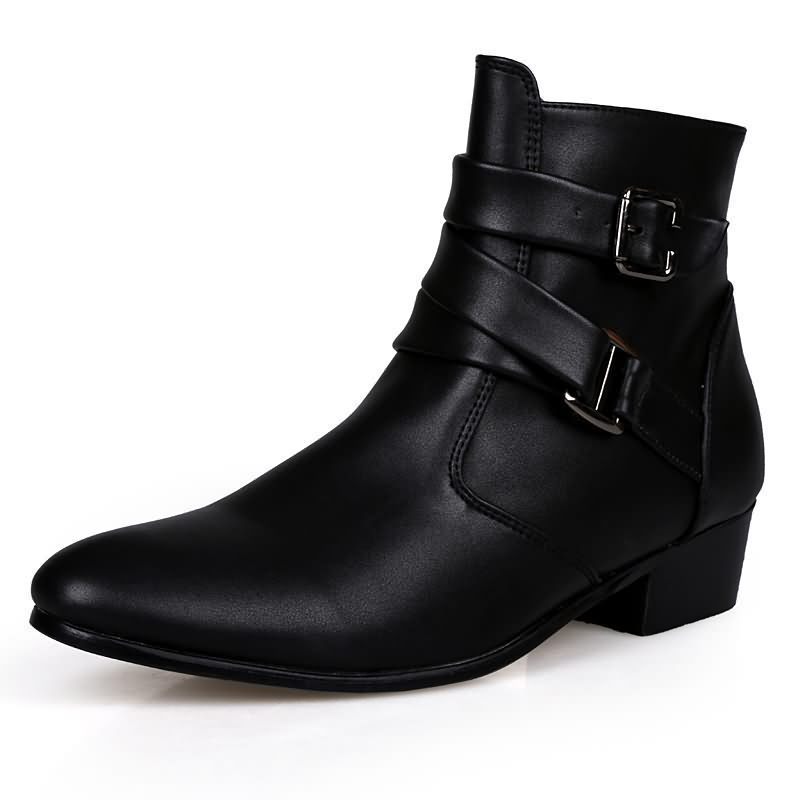 Luxuriöse Herren-Stiefel, Lede – Men Shoes White Colour Bewertung und Preis