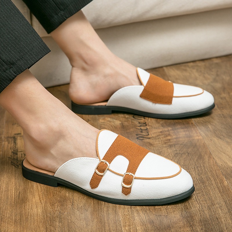 Canvas-Pantoletten, halbe Schu – Men Shoes Formal Bewertung und Preis