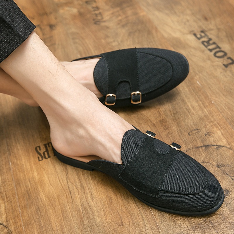 Canvas-Pantoletten, halbe Schu – Men Shoes Formal Bewertung und Preis