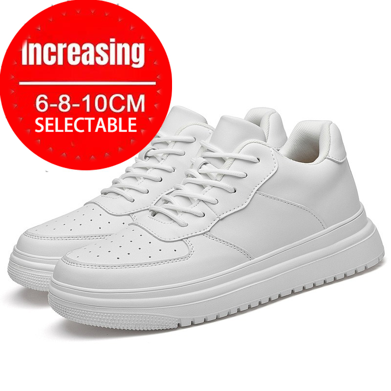 Turnschuhe Mann Aufzug Schuhe  – Men Shoes White Colour Bewertung und Preis