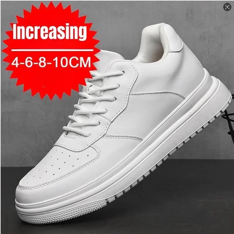 Turnschuhe Mann Aufzug Schuhe  – Men Shoes White Colour Bewertung und Preis