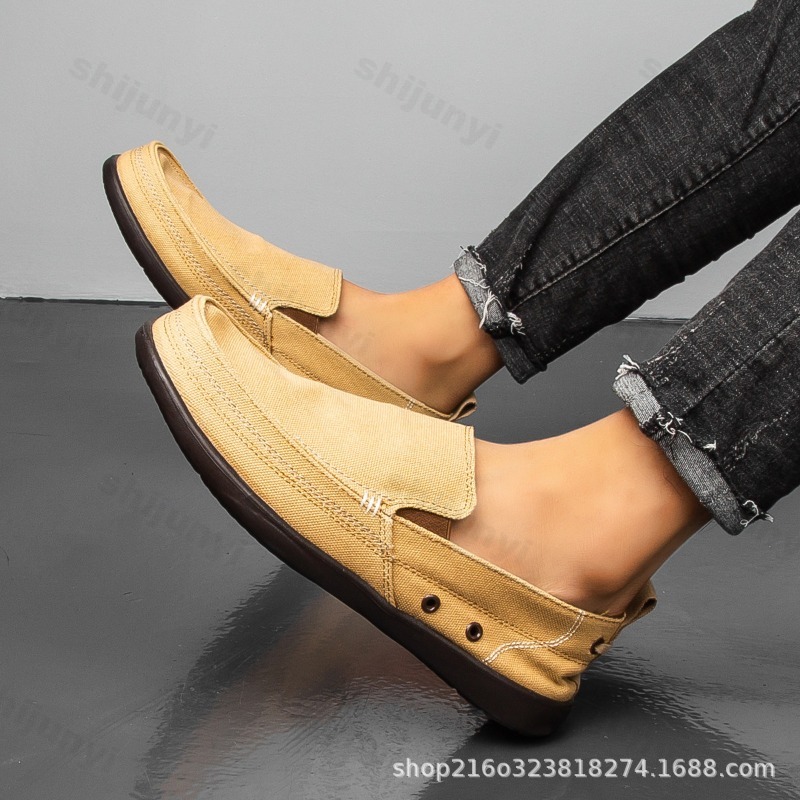 Herbst Männer Leinwand Casual  – Men'S Shoes Loafers Casual Bewertung und Preis
