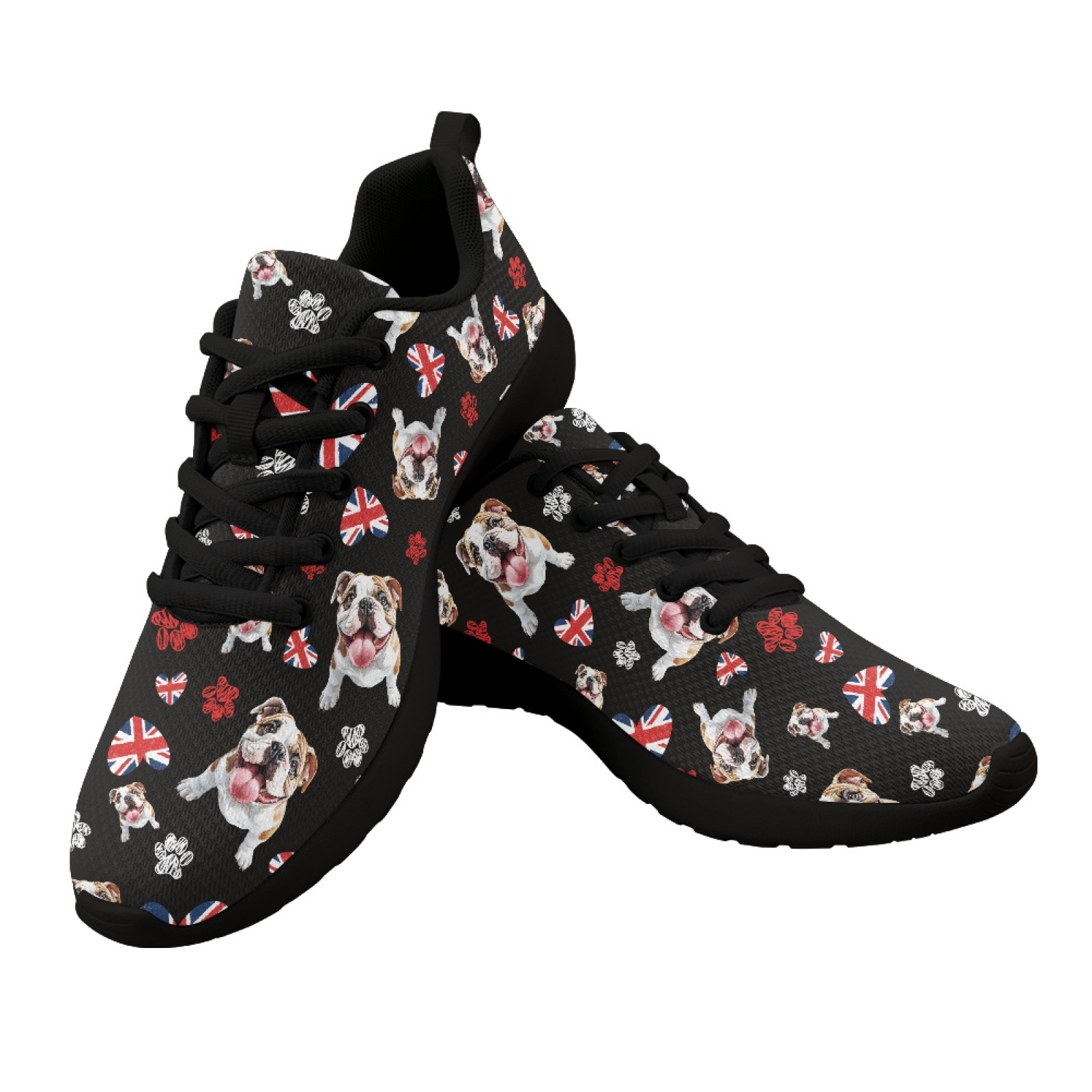 UK Mops Hund Muster Sommer Mes – Men Shoes Uk Bewertung und Preis