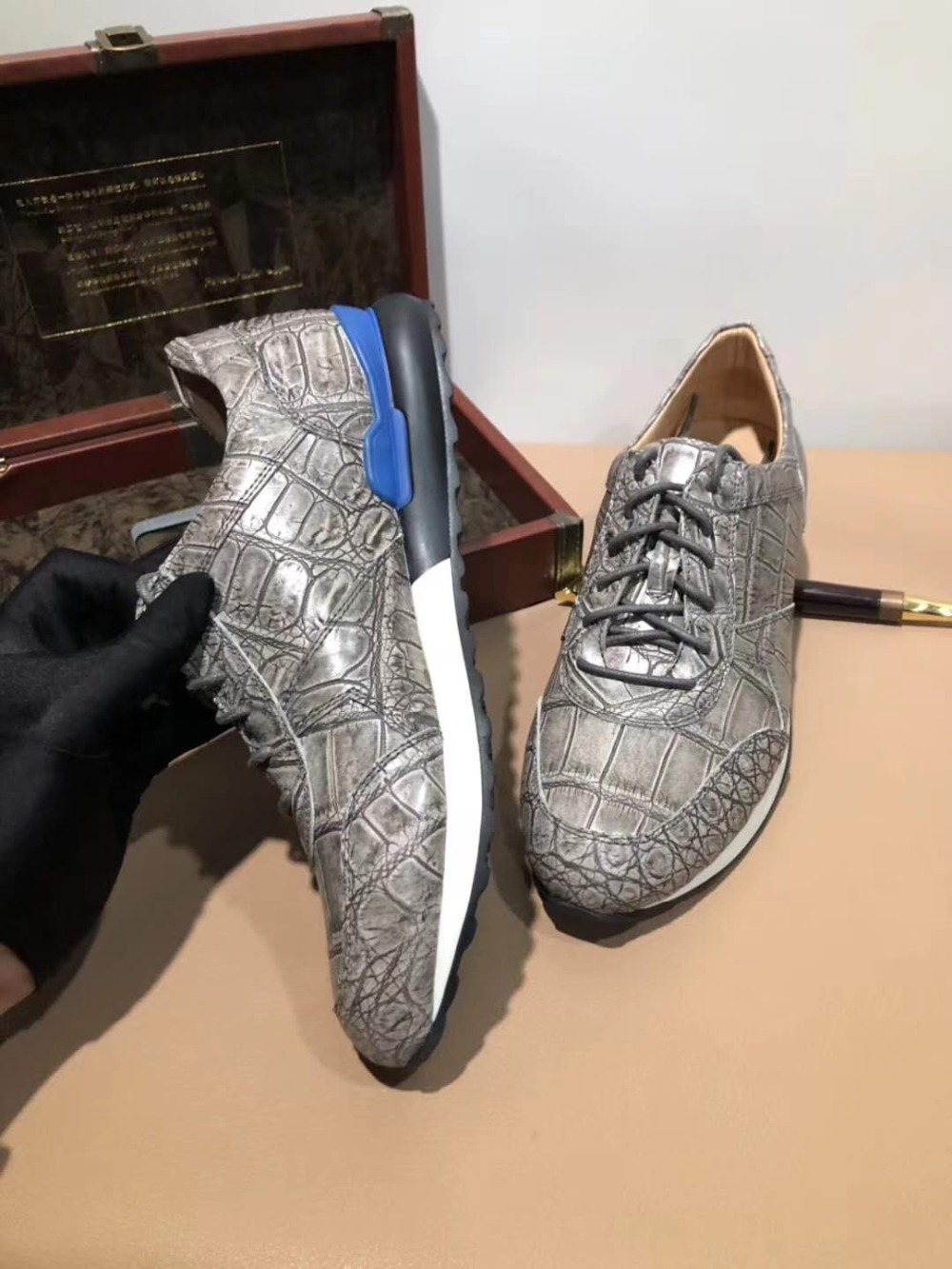 Luxuriöser, 100 % echter, echt – Men Shoes Under 100 Bewertung und Preis